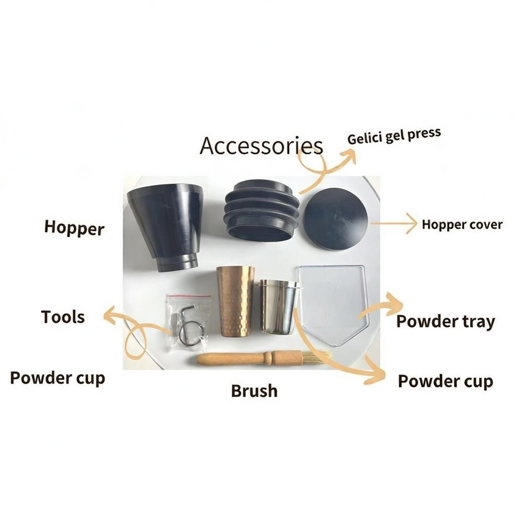 Kaffekværn titanium Burr Home Roast