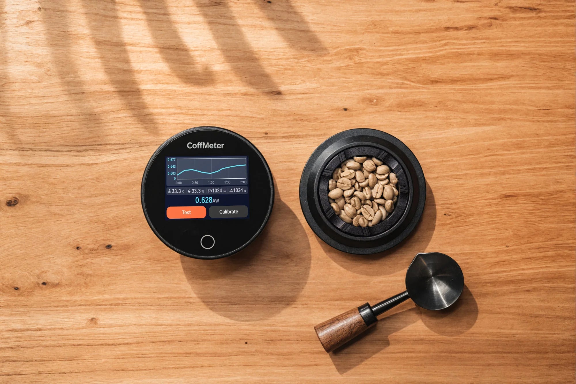 DiFluid CoffMeter W1 hos Home Roast