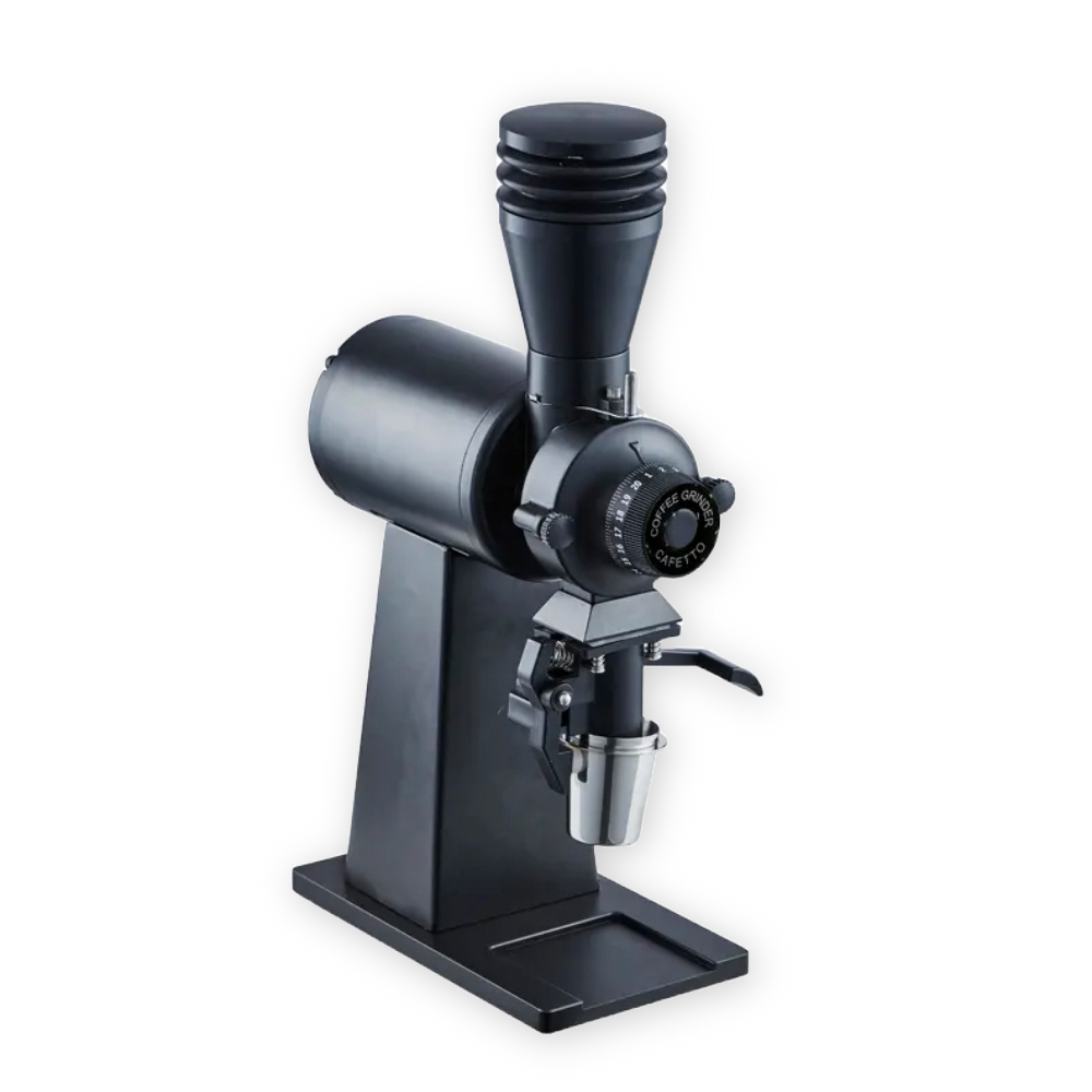 Kaffekværn titanium Burr sort Home Roast